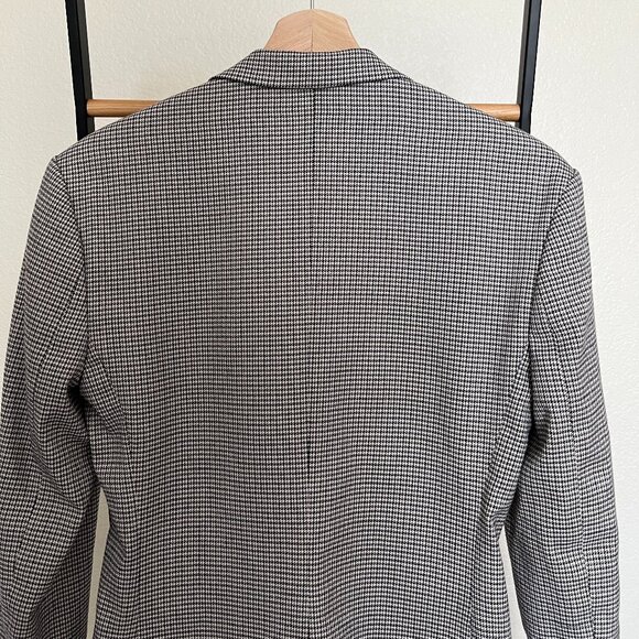 Asos Blazer Black & White with Colored Lining Size 2 - Picture 7 of 9